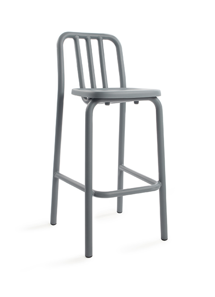 TUBE stool <br>aluminium</br>