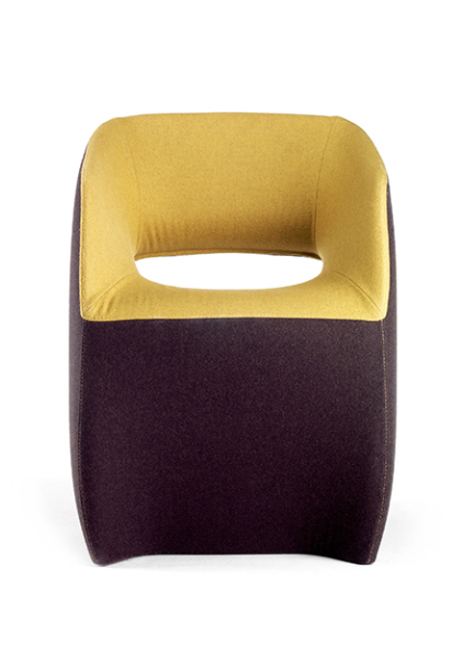 Om upholstered armchair