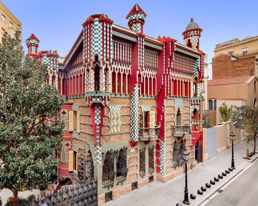 Gaudi museum Antoni Gaudí, Casa Vicens, Barcelona, Spain