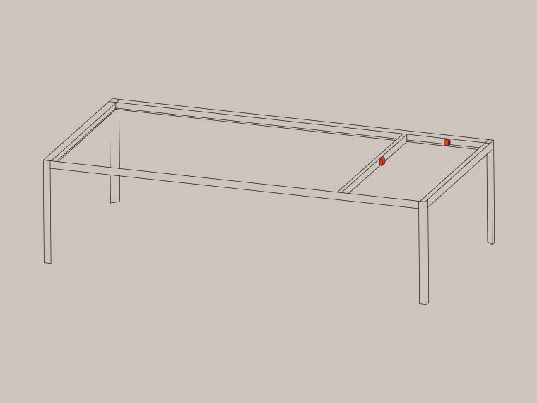 Mobles 114 Cable fixing clamp